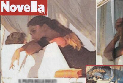 Belen Rodriguez e Andrea Iannone, effusioni in Grecia 1