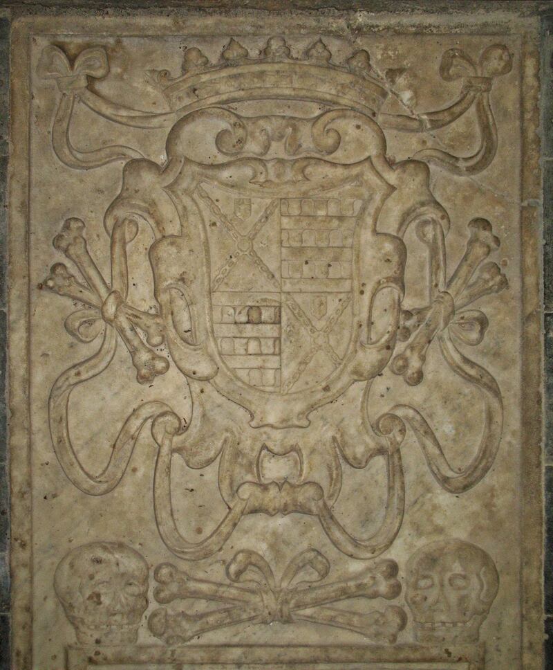 Stemma Alberti chiesa di Pentedattilo
