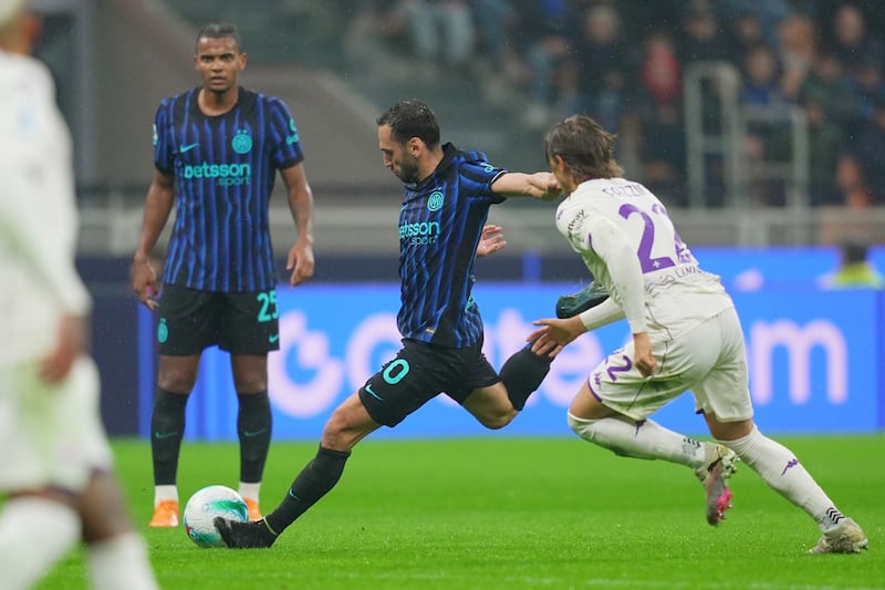 Inter Fiorentina Calhanoglu gol