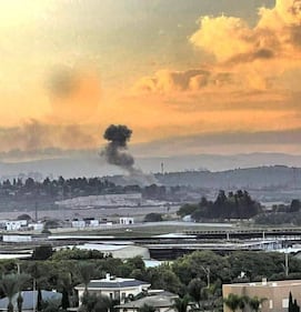Le immagini dell'attacco Houthi a Israele con un missile ipersonico 1