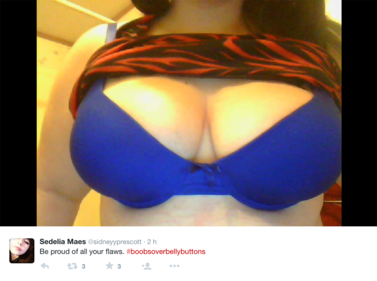 #boobsoverbellybutton, la rivincita delle curvy 12