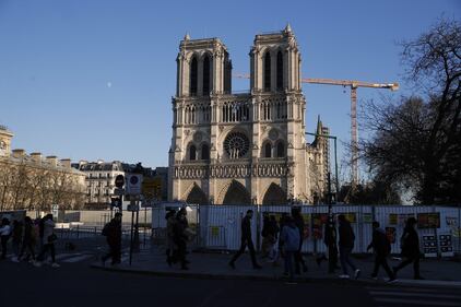 I lavori della Cattedrale di Notre Dame 1
