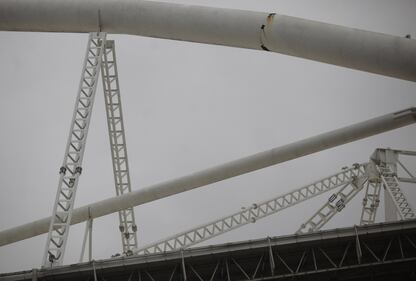 Rio, stadio a rischio crollo 7