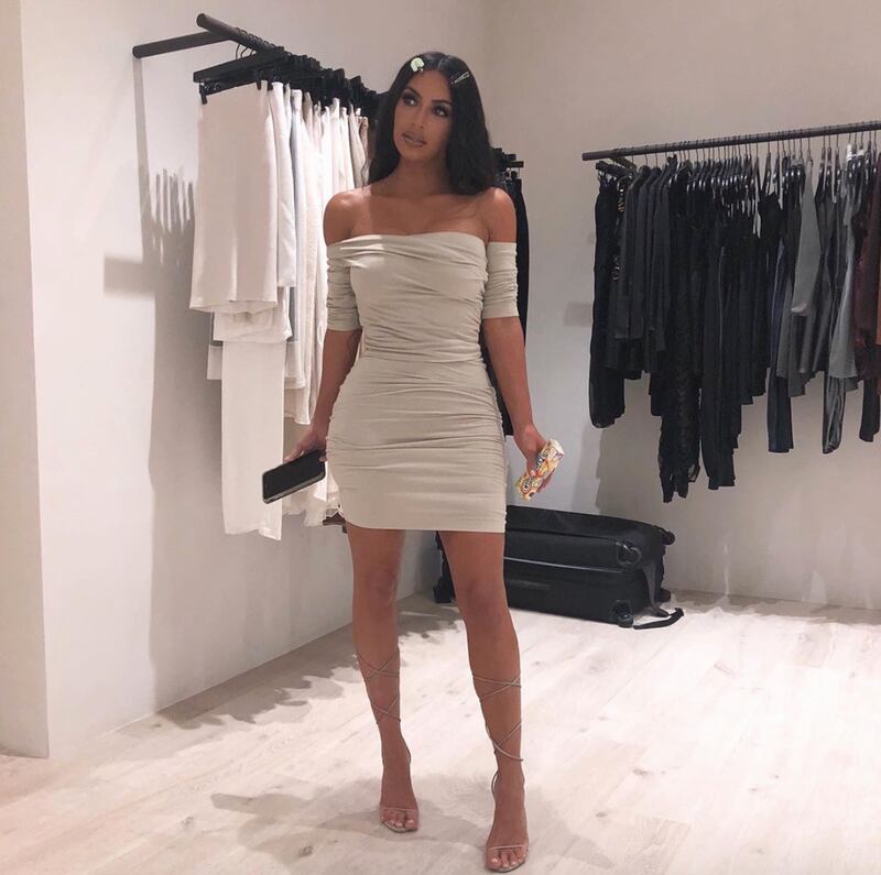 Kim Kardashian semi-nuda su Instagram: foto 3
