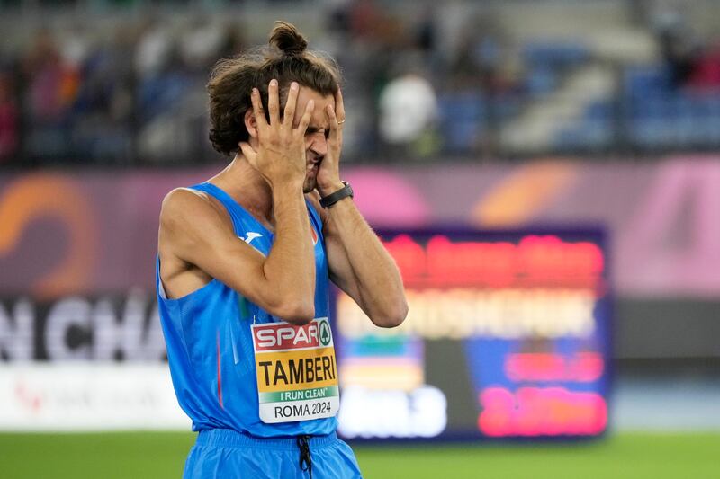 Tamberi oro Europei Roma 2024
