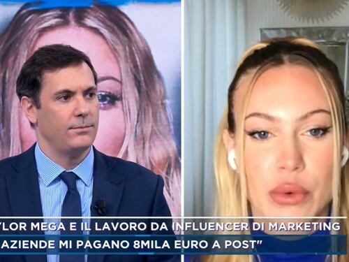 "Con un post guadagno anche 40mila euro". Polemica per le parole di Taylor Mega