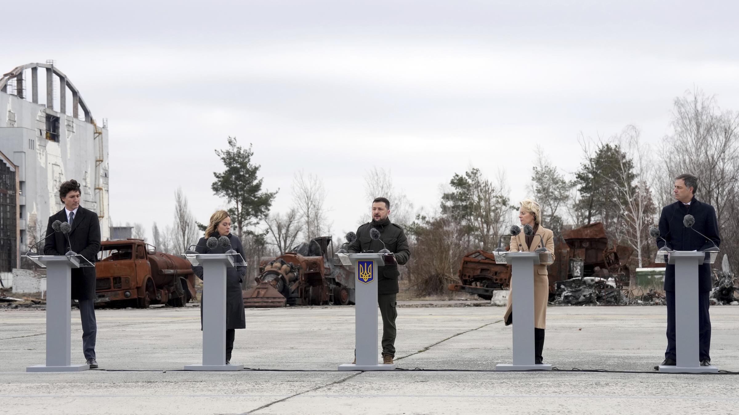 L'Occidente torna in Ucraina. "Nostro sogno incrollabile"