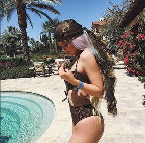 Kylie Jenner al Coachella 7