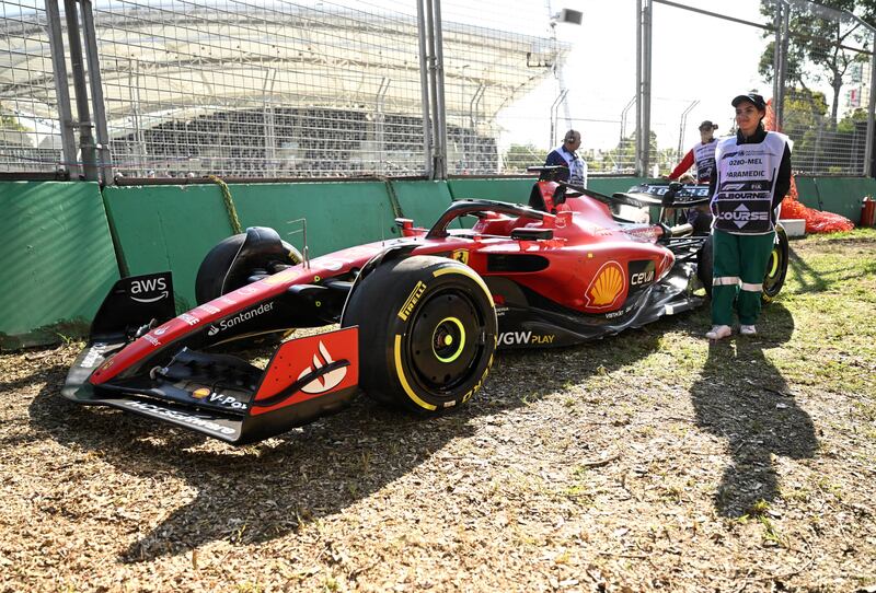 GP Australia Leclerc out