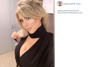 Wanda Nara, la scollatura hot 2