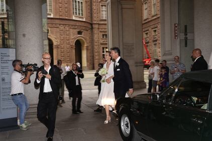 Le nozze di Eva Herzigova con Gregorio Marsiaj 1