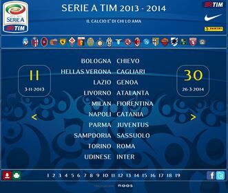 Ecco il calendario del campionato di serie A 4