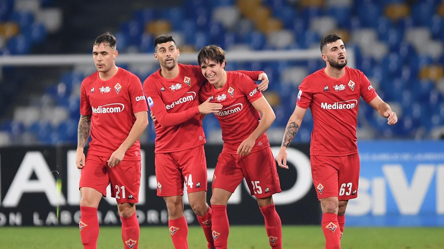Il Napoli perde ancora: 0-2 contro la Fiorentina. Crisi nera per Gattuso