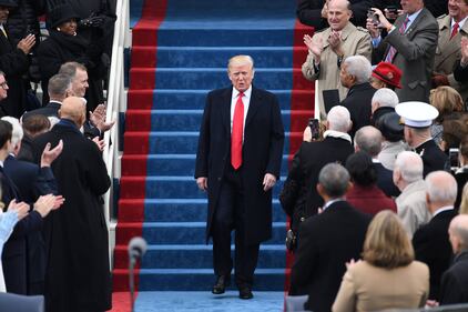 Le foto più belle dell'insediamento di Trump 6
