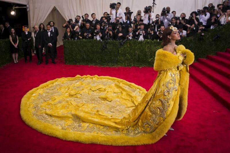 Rihanna: "il vestito del Met? L'ho trovato online" 5