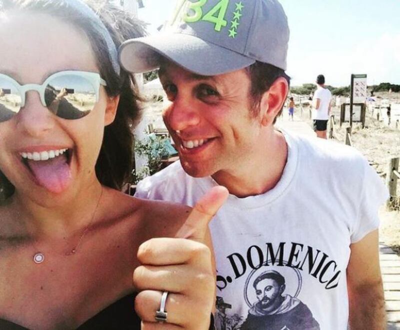 Aurora Ramazzotti con il bodyguard a Milano 29