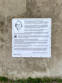 Il qr code per non dimenticare Giovina Mariano 3