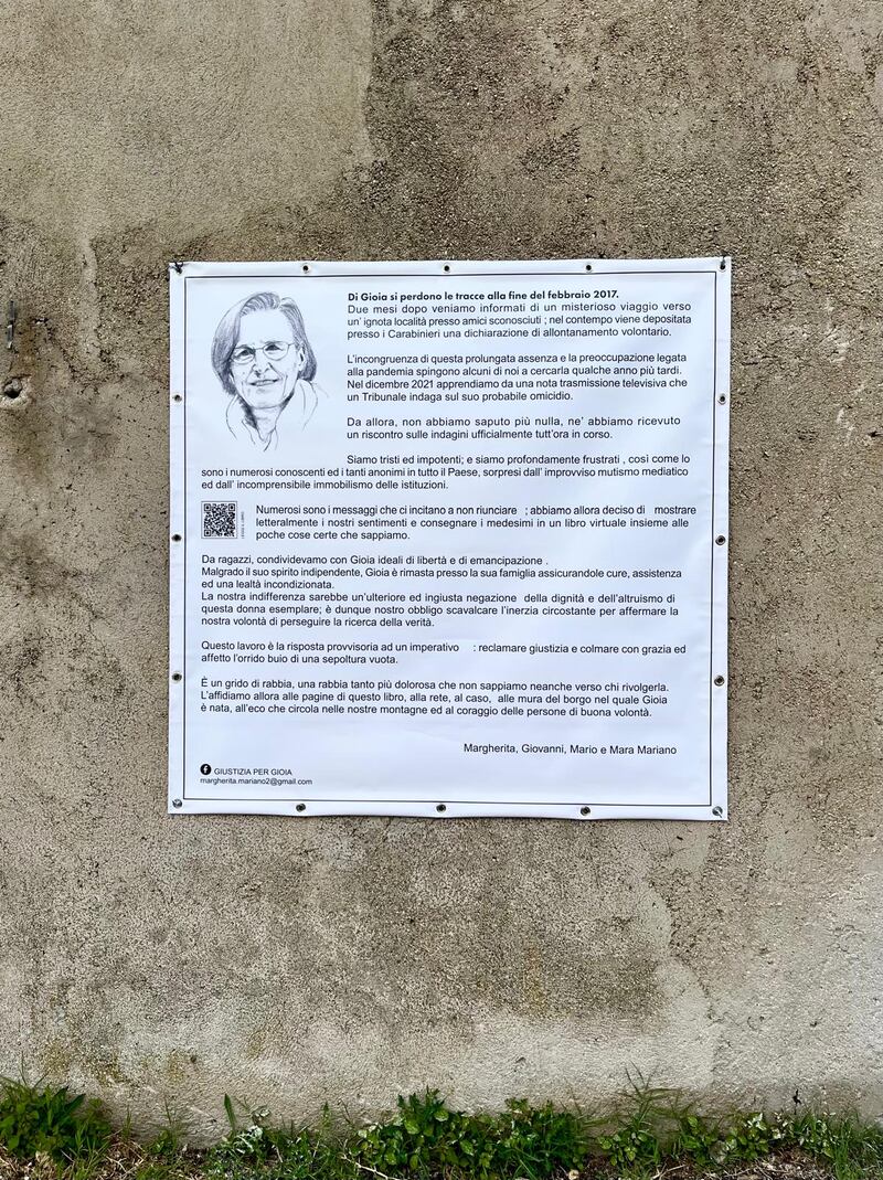 Il qr code per non dimenticare Giovina Mariano 3