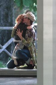 Gabriella Pession al parco con il figlio Giulio 1