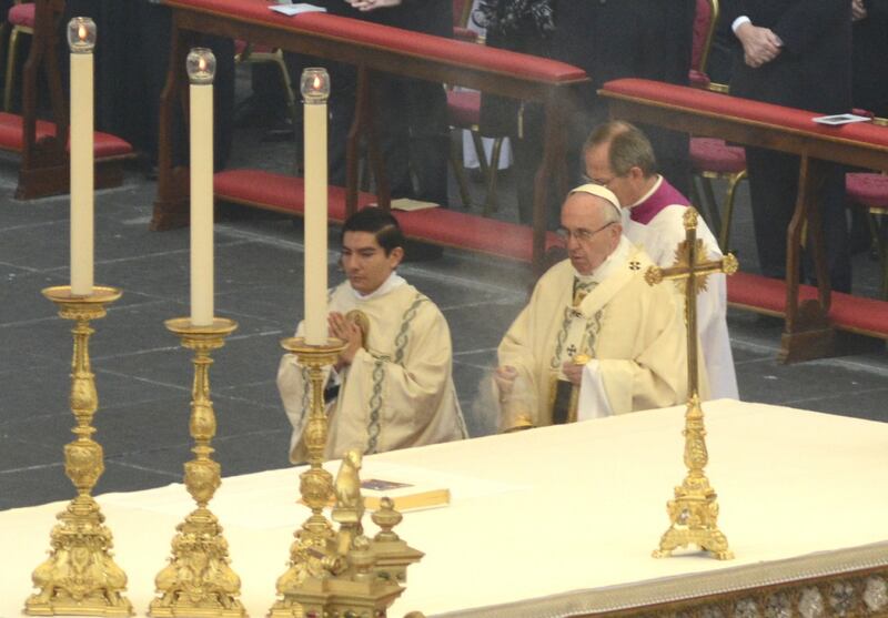 Giubileo, la cerimonia del Papa 5