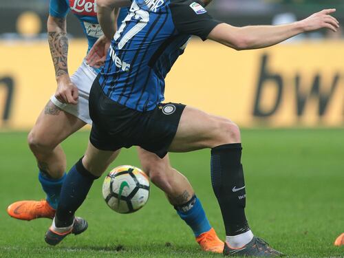 L'Inter sbatte subito sul palo Sarri sbatte sul muro Spalletti
