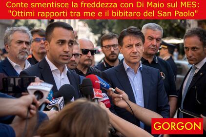 La satira del giorno: Conte smentisce la freddezza con Di Maio 1