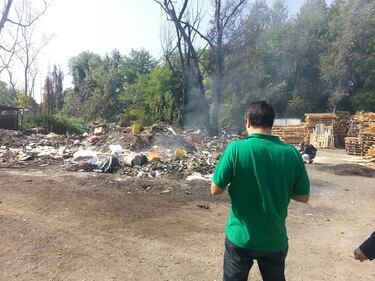 Il Parco Sud trasformato dai rom in una discarica 1