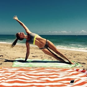 Kelly Rohrbach, sportiva esplosiva per Leonardo Di Caprio 9