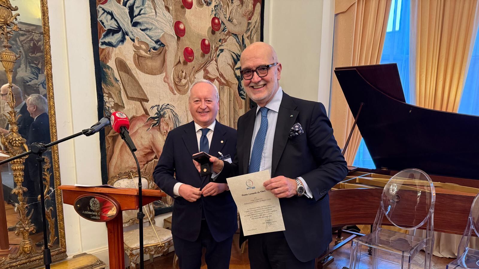 La collaborazione tra Italie e Regno Unito per la medicina sportiva