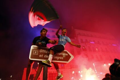 I festeggiamenti per la qualificazione dell'Algeria agli ottavi 7