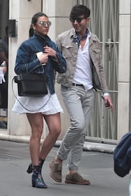 Giulia Salemi hot a passeggio per Milano 13
