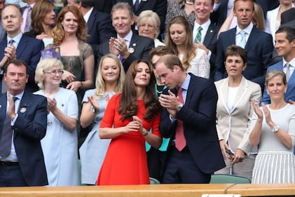 Kate Middleton bellissima a Wimbledon insieme a William 2