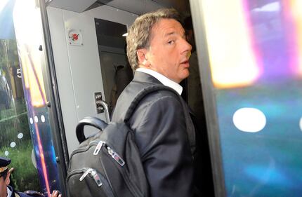 Parte il treno del Pd 7