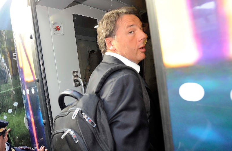 Parte il treno del Pd 7