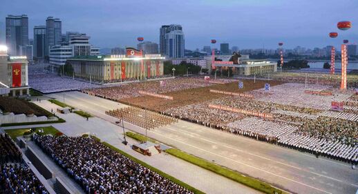 Grande festa a Pyongyang per il sesto test nucleare 6