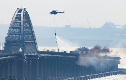 Il sabotaggio del ponte Kerch in Crimea 13