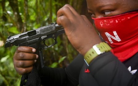 Colombia, l'Esercito Liberazione Nazionale nella giungla 9