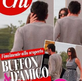Buffon e D'Amico: la foto del primo bacio 1