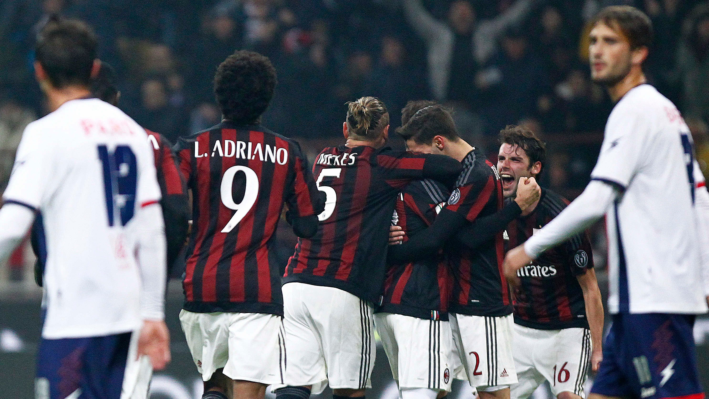 Il Milan ce la fa, ma quanta paura