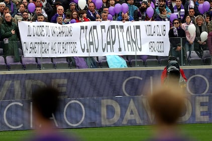 L'omaggio della Fiorentina a Davide Astori 16