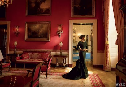 Michelle Obama, elegante e sexy per Vogue 3
