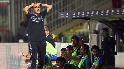 "Bisogna punire anche chi ha la maglia a righe" Sarri spiega l'espulsione con il Milan