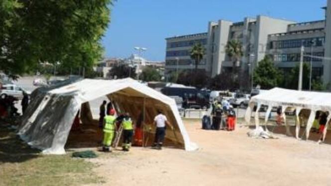 Tribunale di Bari, rinviati i processi nelle tende