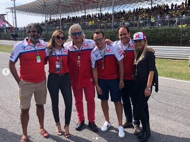 Maria Elena Boschi in tacchi a spillo alla MotoGP  2