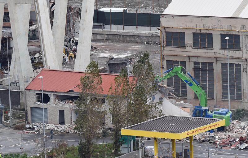 Crollo del Ponte Morandi 1