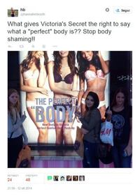 38 taglia perfetta: bufera contro Victoria's Secret 2