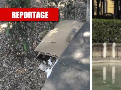 Il "Grand hotel" dei clochard: nomadi e sbandati accampati nel centro di Roma