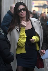 Belen fa shopping nel quadrilatero della moda 5
