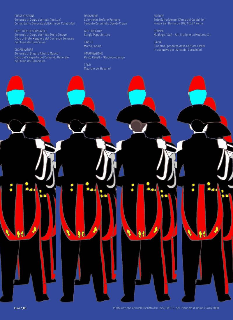 Il calendario 2025 dell'Arma dei Carabinieri 20