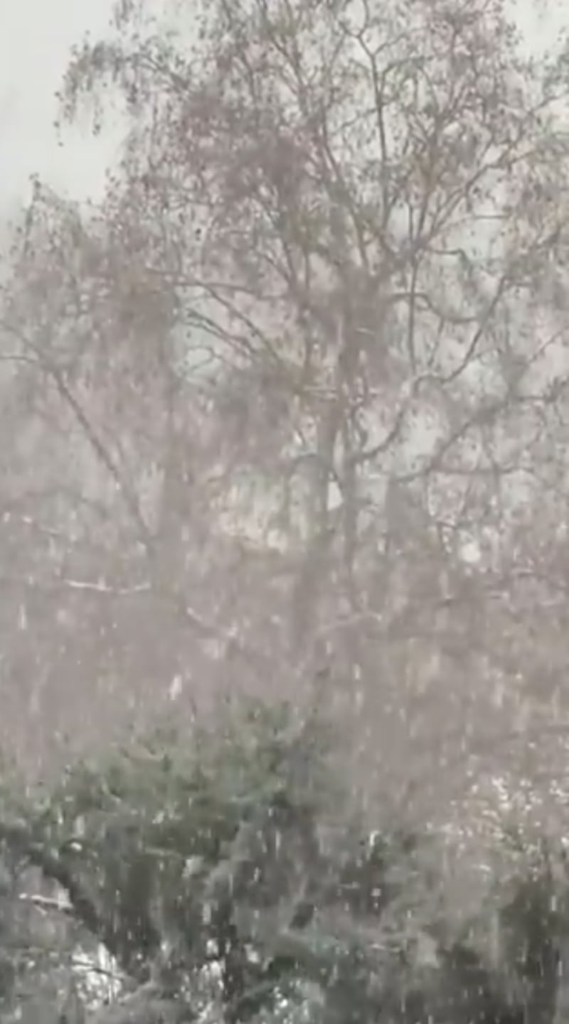 Nevica a Milano 3
